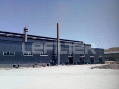 寧夏中衛(wèi)5萬噸廢舊輪胎處理項目現場